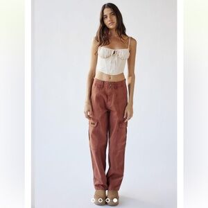 BDG by Urban Outfitters, size 27 rusted red/brown